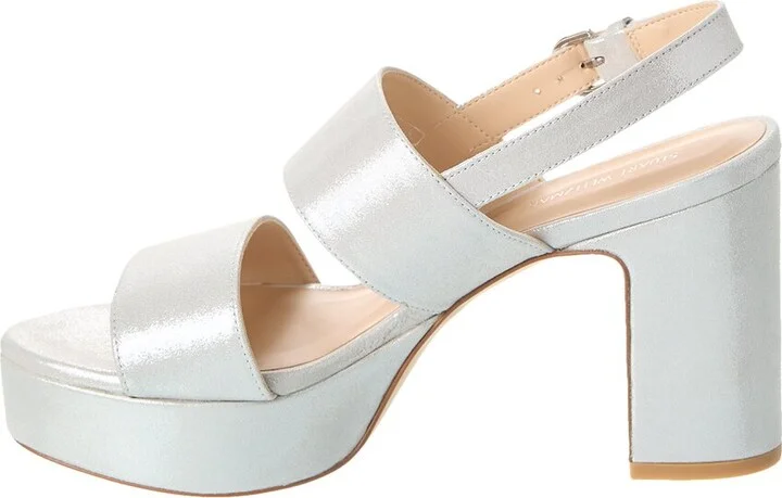 Stuart Weitzman Ono Suede Platform Sandal - Image 2