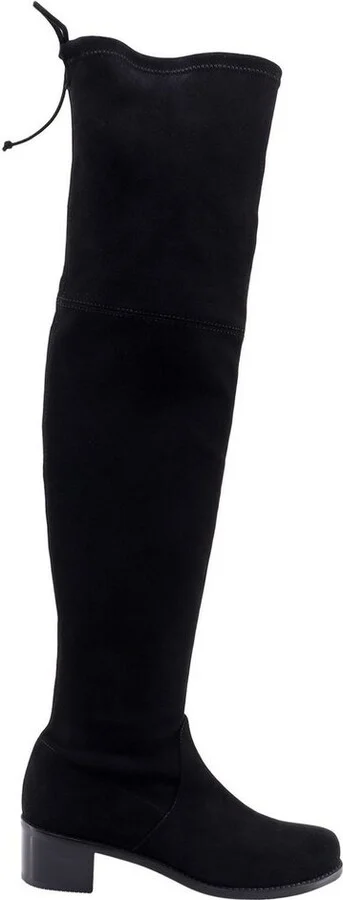 Stuart Weitzman Over-The-Knee Bow Detailed Boots