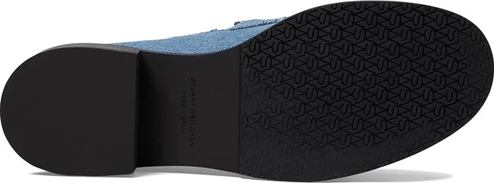 Stuart Weitzman Palmer Bold Loafer Women's Shoes Washed : 5 B, Leather - Image 3