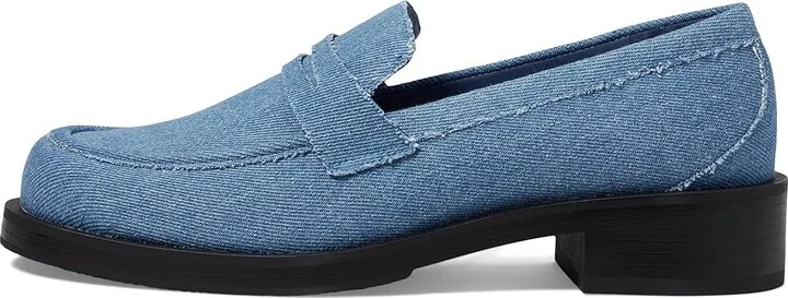 Stuart Weitzman Palmer Bold Loafer Women's Shoes Washed : 5 B, Leather - Image 6
