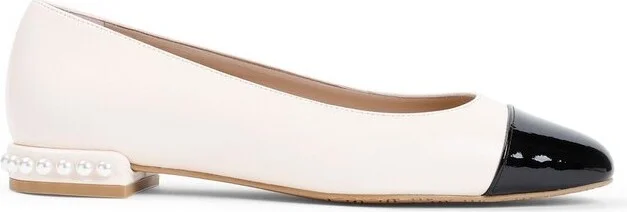 Stuart Weitzman Pearl Flat Slip-On Ballerina Shoes
