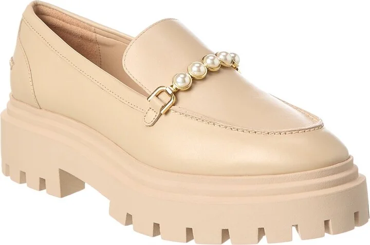 Stuart Weitzman Perla Leather Loafer