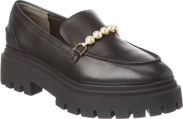 Stuart Weitzman Perla Leather Loafer