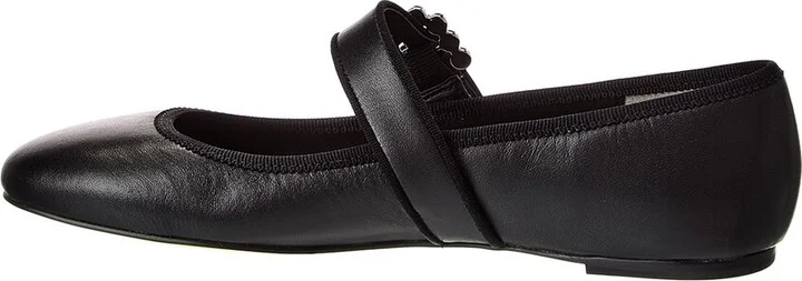 Stuart Weitzman Piper Leather Ballet Flat - Image 2