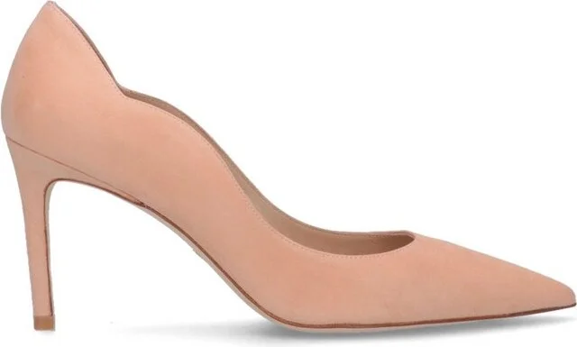 Stuart Weitzman Plain Scallop Pumps