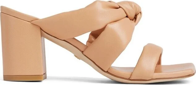 Stuart Weitzman Playa 75 Knot Block Slides