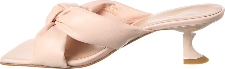 Stuart Weitzman Playa Knot Leather Sandal - Image 2