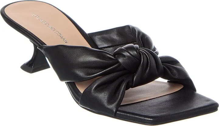 Stuart Weitzman Playa Knot Leather Sandal
