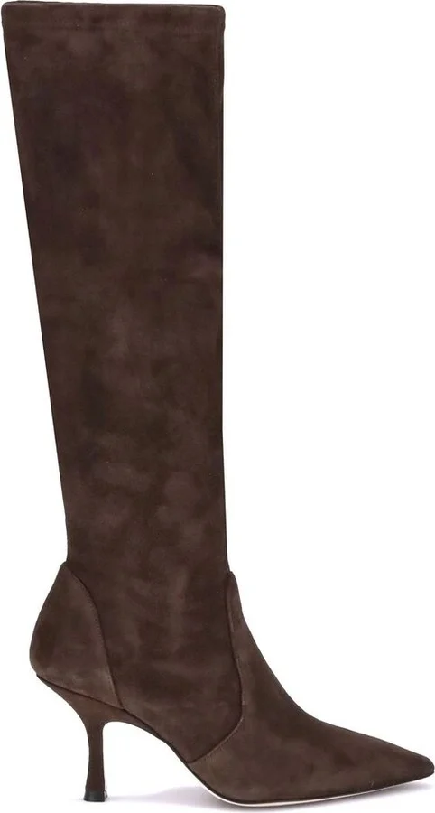 Stuart Weitzman Pointed Toe Knee-High Boots