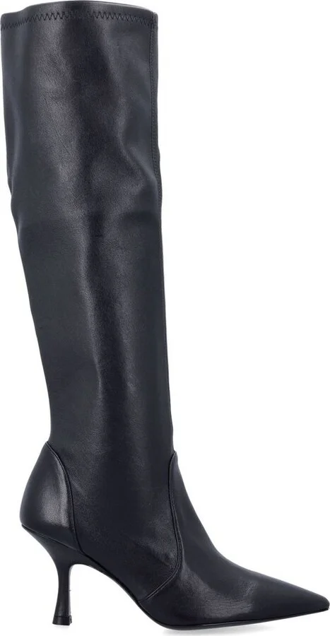 Stuart Weitzman Pointed-Toe Pull-On Boots