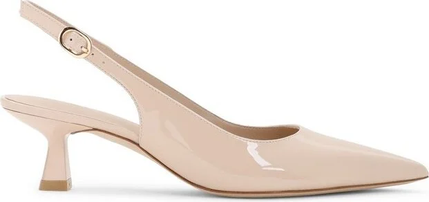 Stuart Weitzman Pointed Toe Slingbnack Pumps