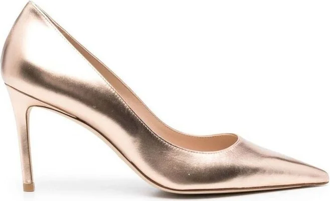 Stuart Weitzman Pointed-Toe Slip-On Pumps