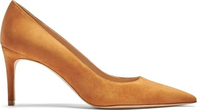 Stuart Weitzman Pointed-Toe Stiletto Heel Pumps