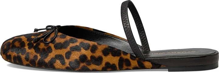 Stuart Weitzman Prima Bow Ballet Mule Women's Shoes Classic : 7 M, Leather - Image 6