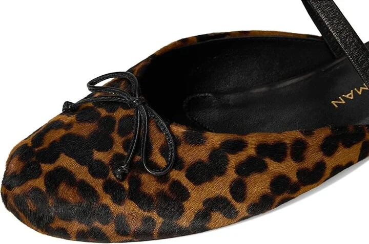 Stuart Weitzman Prima Bow Ballet Mule Women's Shoes Classic : 7 M, Leather - Image 7
