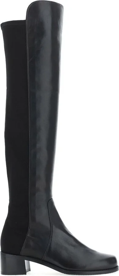 Stuart Weitzman Reserve Panelled Knee-High Boots