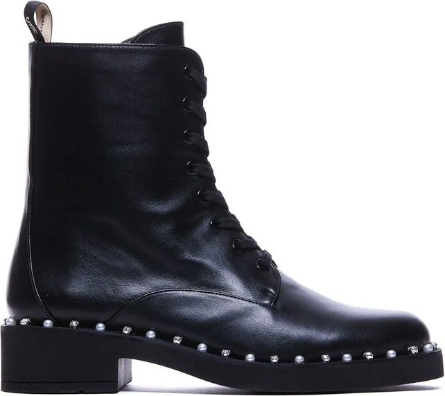 Stuart Weitzman Reverie Lace-Up Boots