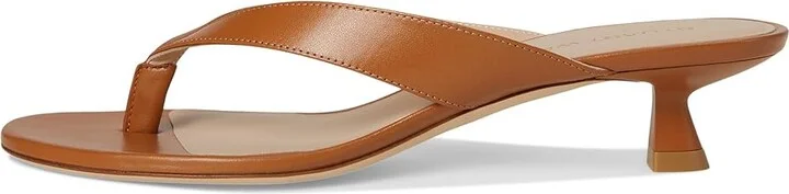 Stuart Weitzman Rio Sleek Sandals 35 Women's Shoes Macchiato : 5 M, Leather - Image 6