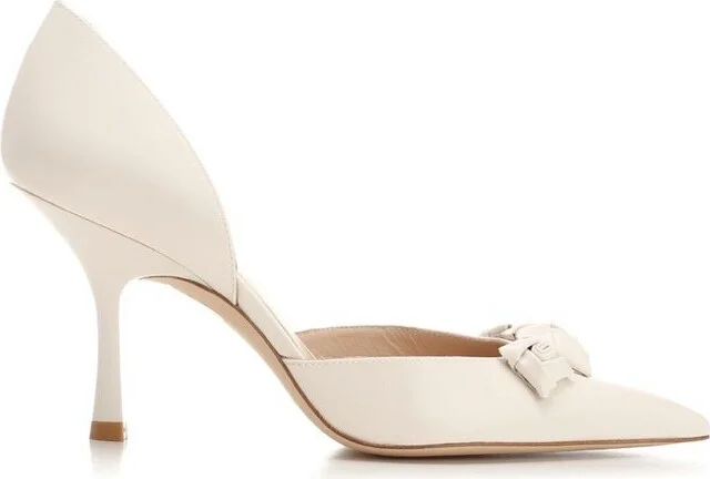 Stuart Weitzman Rosie D'orsay Pointed-Toe Pumps