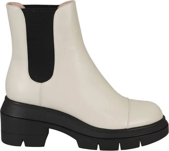 Stuart Weitzman Round Toe High-Top Boots