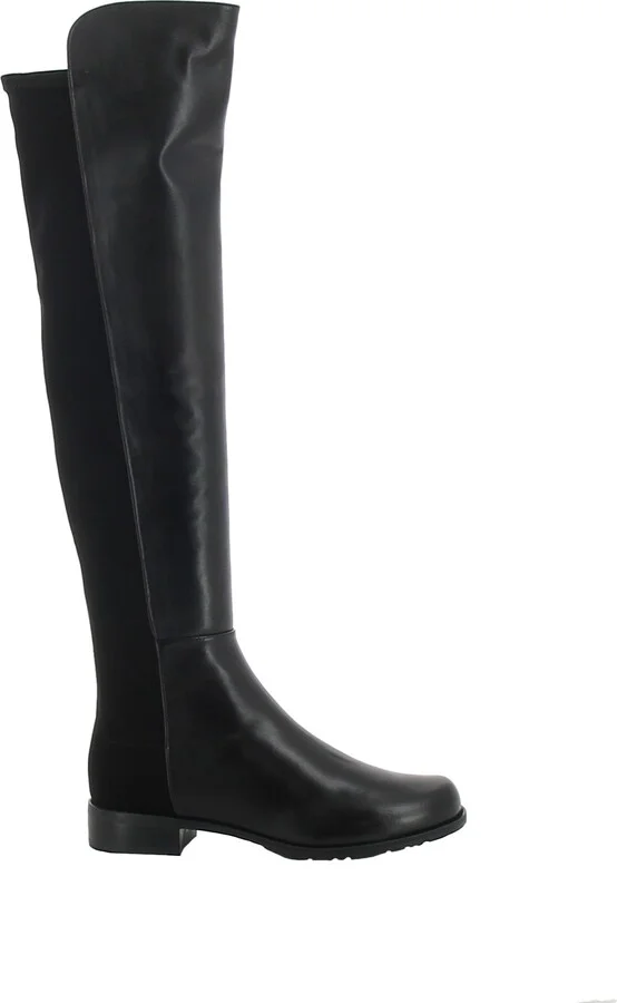 Stuart Weitzman S3999 Black Leather 5050 Boots