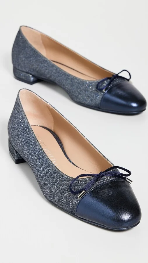 Stuart Weitzman Sleek Bow Flats - Image 3