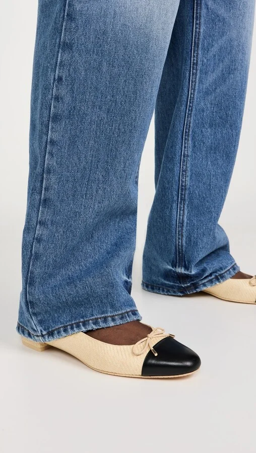 Stuart Weitzman Sleek Bow Flats - Image 4