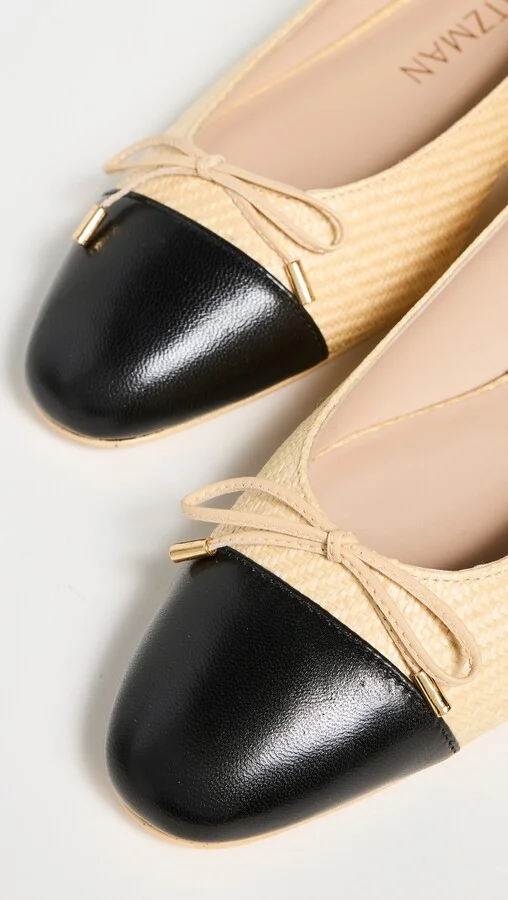 Stuart Weitzman Sleek Bow Flats - Image 5