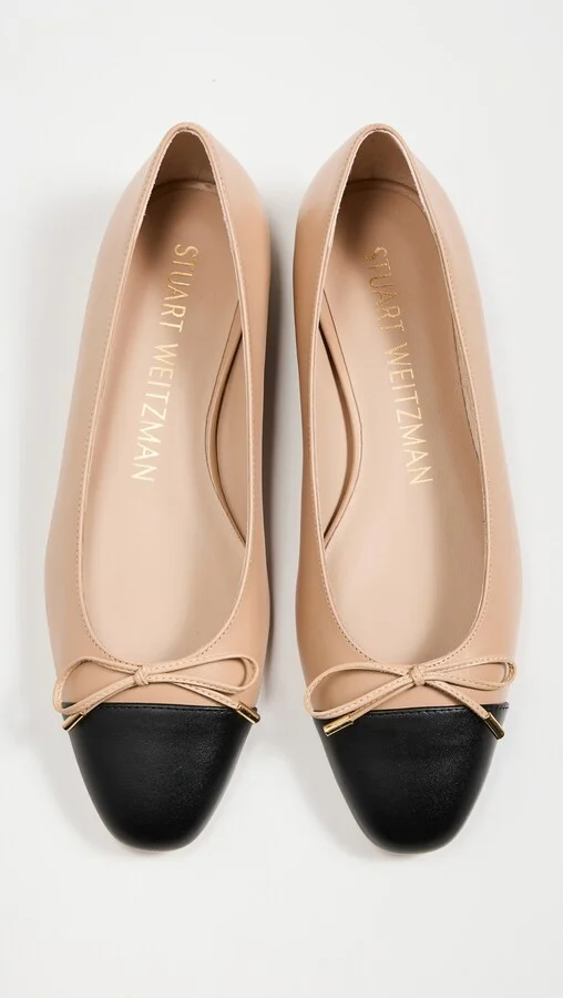 Stuart Weitzman Sleek Bow Flats - Image 4