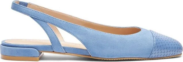 Stuart Weitzman Sleek Slingback Flats