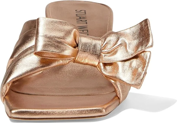 Stuart Weitzman Sofia 45 Slide High Women's Heels Ballet : 5 M, Leather - Image 2