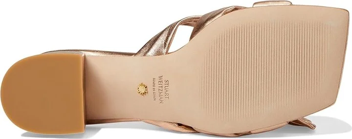 Stuart Weitzman Sofia 45 Slide High Women's Heels Ballet : 5 M, Leather - Image 3