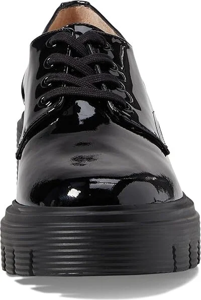 Stuart Weitzman Soho Derby Women's Flat Shoes Black : 11 M, Leather/Rubber - Image 2