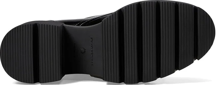 Stuart Weitzman Soho Derby Women's Flat Shoes Black : 11 M, Leather/Rubber - Image 3