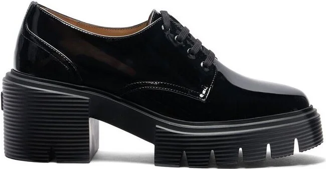 Stuart Weitzman Soho Lace-Up Derby Shoes