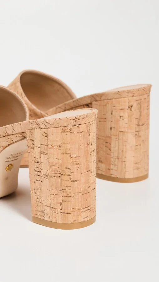 Stuart Weitzman Squarehigh Platform 96 Slides - Image 5