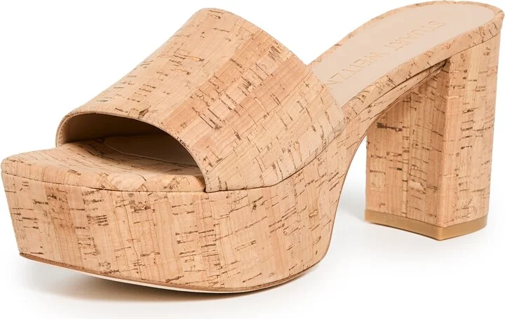 Stuart Weitzman Squarehigh Platform 96 Slides