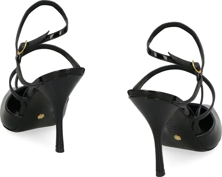Stuart Weitzman Strapeze Leather Pumps - Image 4