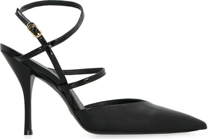 Stuart Weitzman Strapeze Leather Pumps