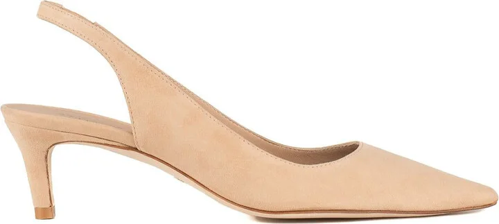 Stuart Weitzman Stuart 50 Slingback Pump Beige