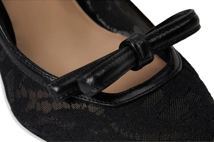 Stuart Weitzman Stuart Felicity 85 High Women's Heels Black : 11 M, Leather - Image 7