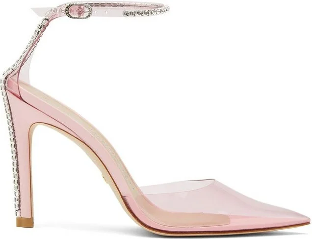 Stuart Weitzman Stuart Glam 100 Strap Pumps