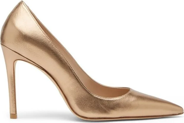Stuart Weitzman Stuart Metallic Pumps