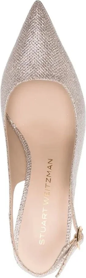 Stuart Weitzman Stuart Powder Sling Back 7 Shoes - Image 4