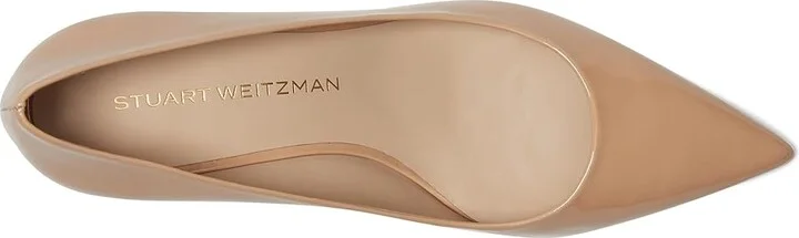 Stuart Weitzman Stuart Power 50 High Women's Heels Adobe : 8.5 M, Leather - Image 2