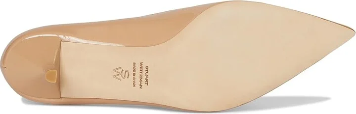 Stuart Weitzman Stuart Power 50 High Women's Heels Adobe : 8.5 M, Leather - Image 3