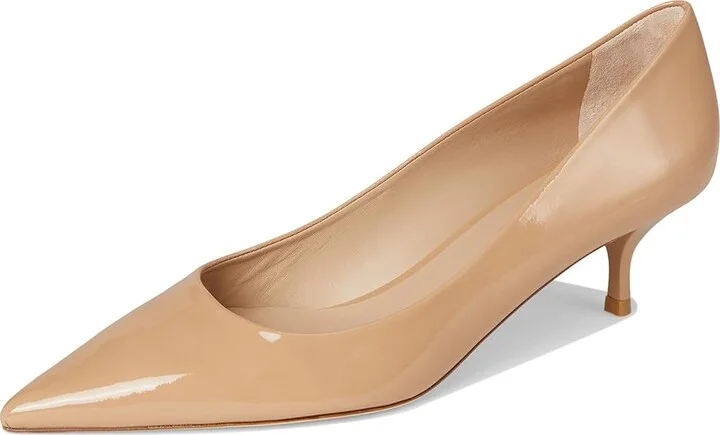 Stuart Weitzman Stuart Power 50 High Women's Heels Adobe : 8.5 M, Leather - Image 5