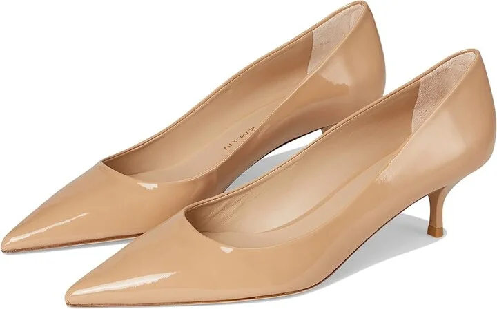 Stuart Weitzman Stuart Power 50 High Women's Heels Adobe : 8.5 M, Leather