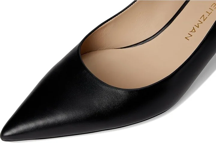 Stuart Weitzman Stuart Power 50 High Women's Heels Black 1 : 10 M, Leather - Image 7