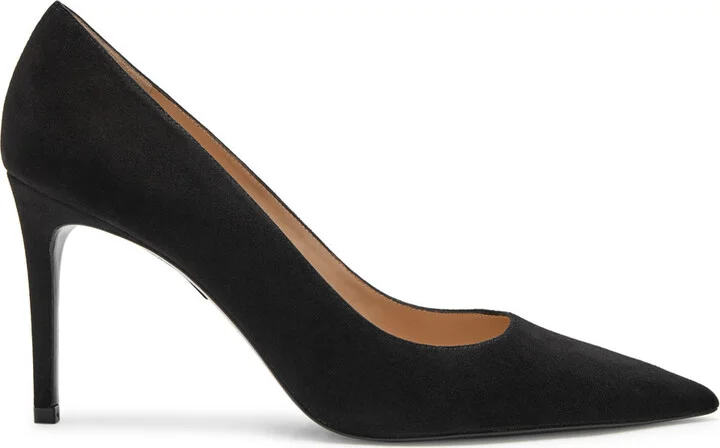 Stuart Weitzman Stuart Power 85 Suede Pumps